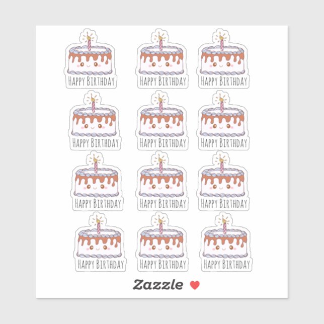 Birthday Cake (Sheet)