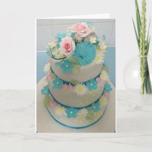 Birthday cake 1 card (Front)