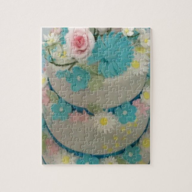 Birthday cake 1 jigsaw puzzle (Vertical)