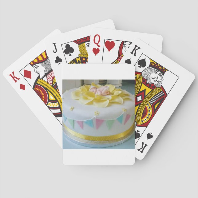 _birthday cake 2 playing cards (Back)