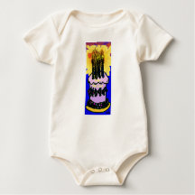 Birthday Cake baby outfit