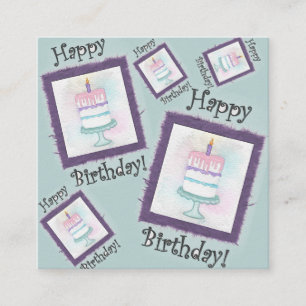 Birthday Cake Birthday Cards