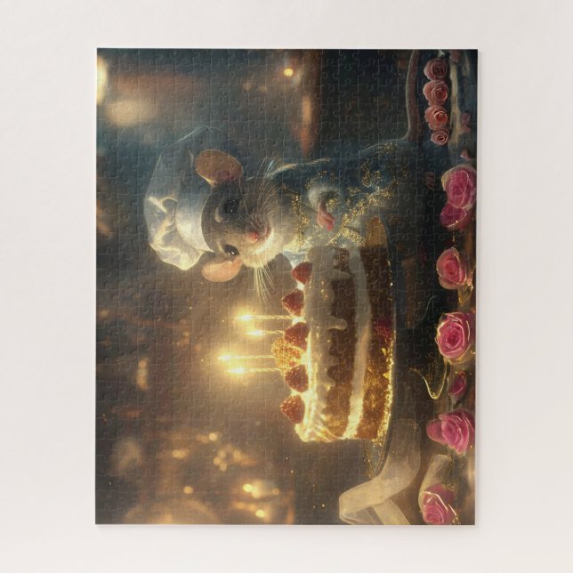 Birthday Cake by Fabulous Mice Baker Jigsaw Puzzle (Vertical)