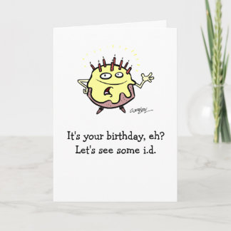 Birthday Cake Card