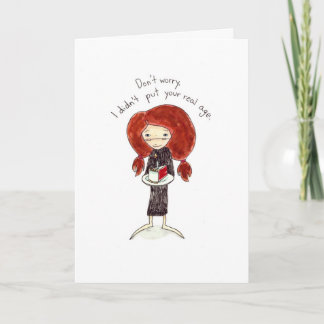 Birthday Cake Card* Card