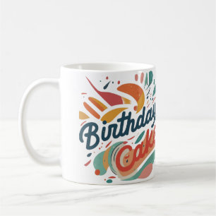 Birthday Cake Design Coffee Mug