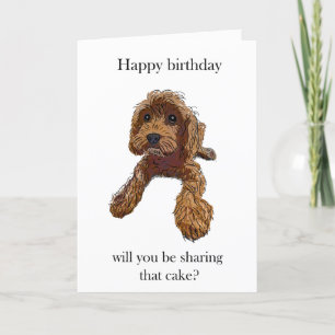 Birthday cake - featuring Rebel Rupert Card