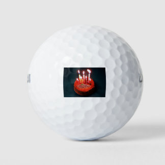Birthday Cake Golf Balls