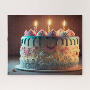 Birthday Cake Jigsaw Puzzle