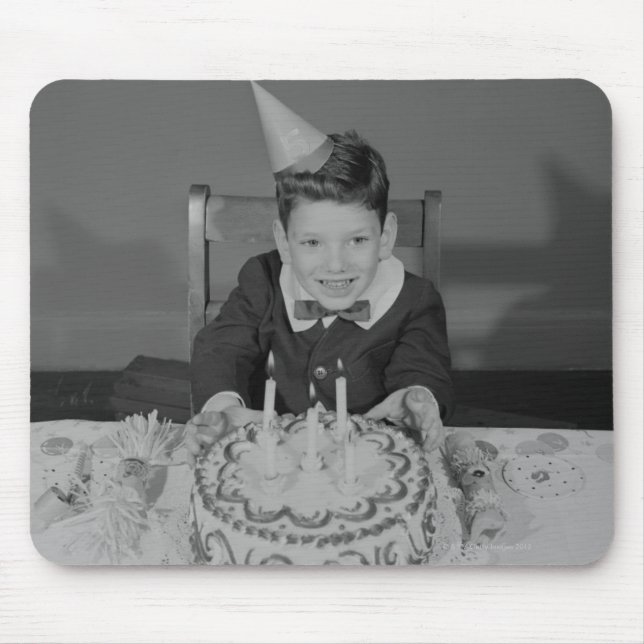Birthday Cake Mouse Pad (Front)