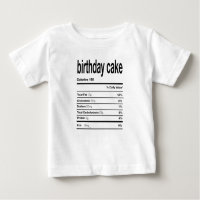 Birthday Cake Nutritional Information