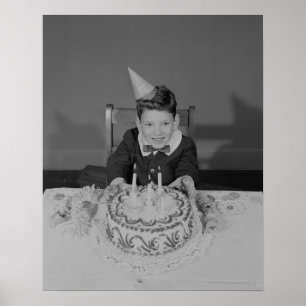 Birthday Cake Poster