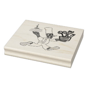 Birthday Cake Rubber Stamp