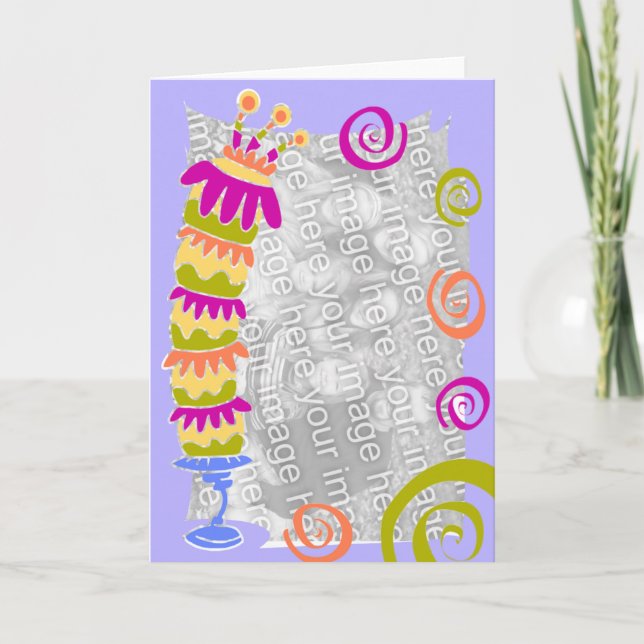 birthday cake - template (Front)