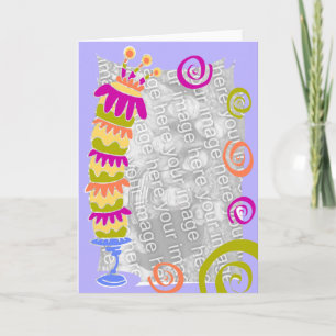 birthday cake - template