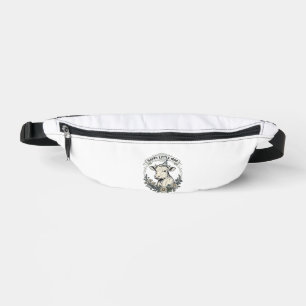 Birthday Calf Illustration Vintage Engraving Flora Bum Bags