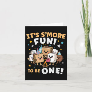 Birthday Campfire Marshmallow Its Smore Fun Being  Card