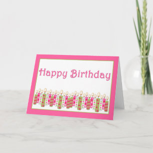 Birthday Candles Birthday Card