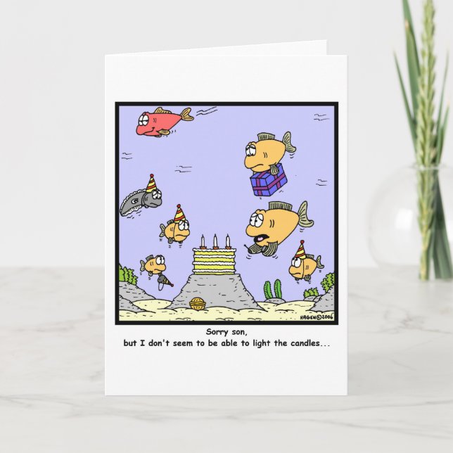 Birthday Candles Card (Front)