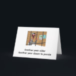 Birthday Car for Prisoner Card<br><div class="desc">Birthday Card for Prisoner Blank inside</div>