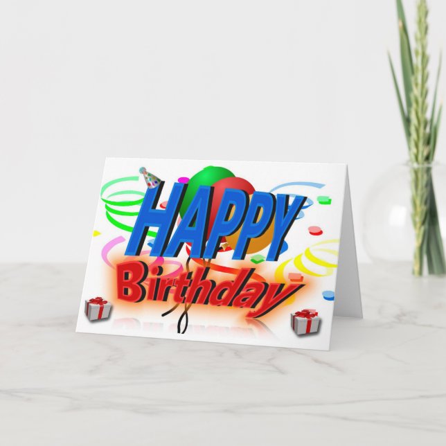 Birthday Card (Front)