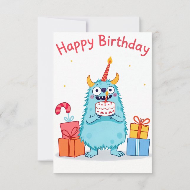 Birthday Card  (Front)