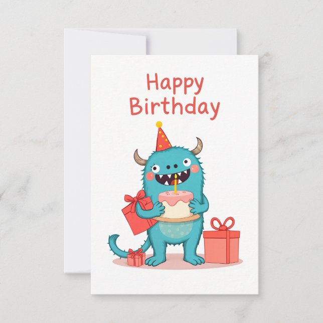 Birthday Card  (Front)