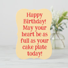 birthday card