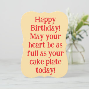 birthday card