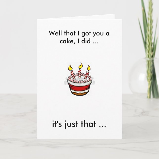 Birthday Card (Front)