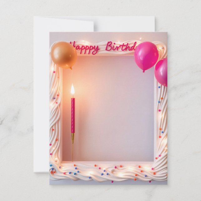 Birthday Card  (Front)