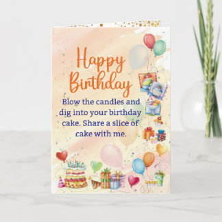 BIRTHDAY CARD