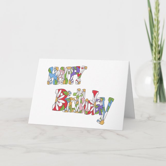 Birthday Card (Front)