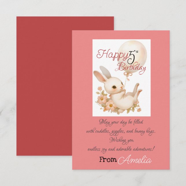 Birthday Card (Front/Back)