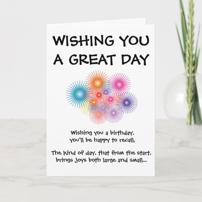 BIRTHDAY CARD (Front)