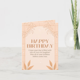 birthday card