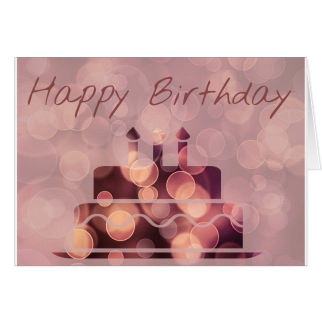 Birthday card (Front Horizontal)