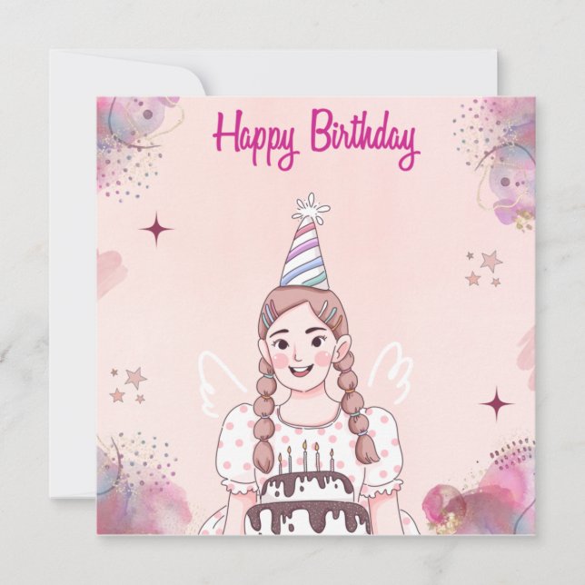Birthday card (Front)