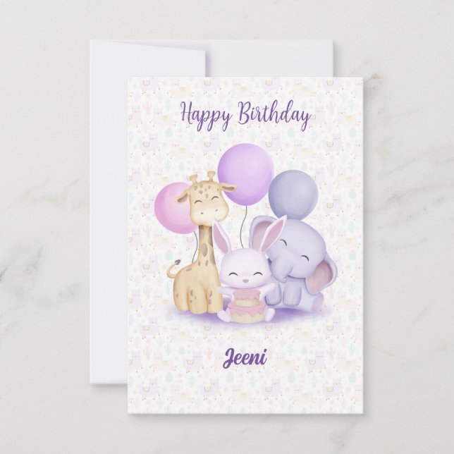 Birthday Card (Front)