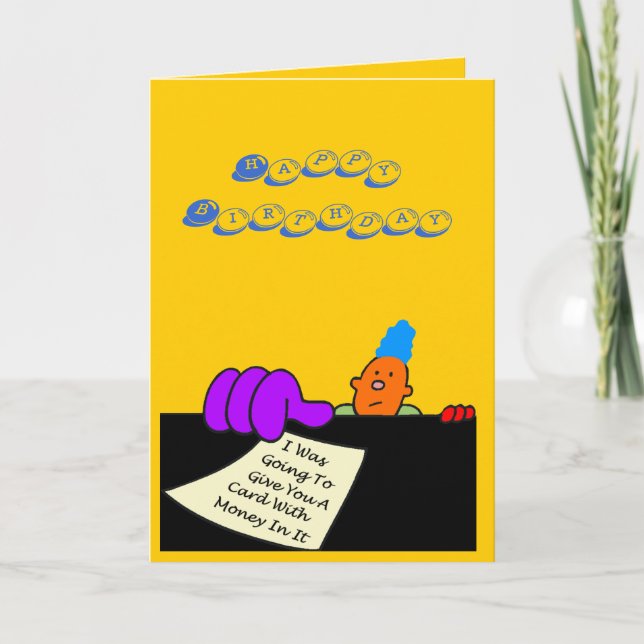 Birthday Card 1 (Front)