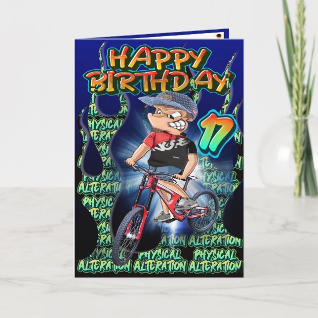 Birthday card 17 (Front)