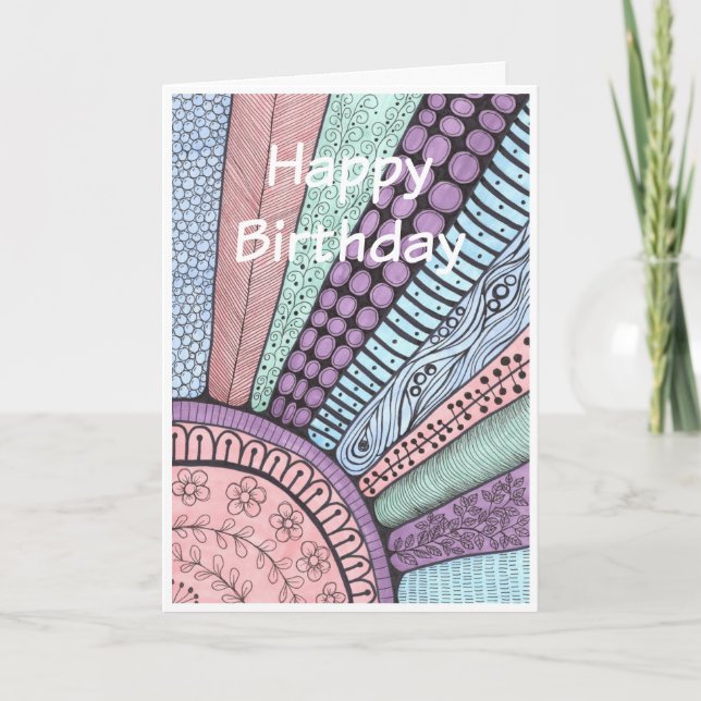 BirthDay Card 4 (Front)