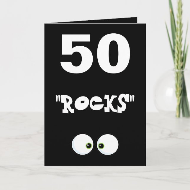 Birthday Card 50 (Front)