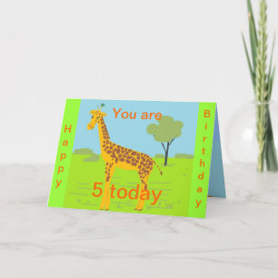 Birthday Card 5 today