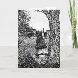 Birthday card — Anonymous face