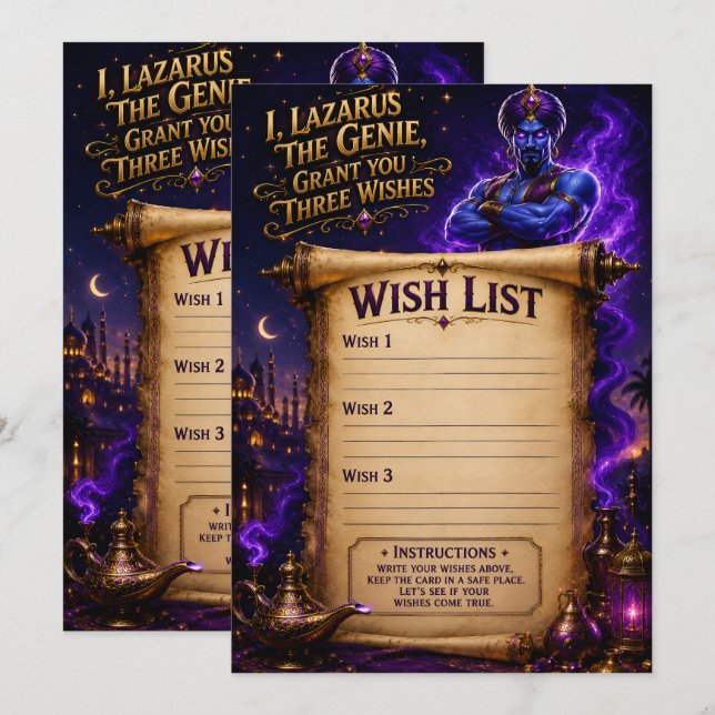 Birthday card/beast Rider/interactive invitation (Front/Back)