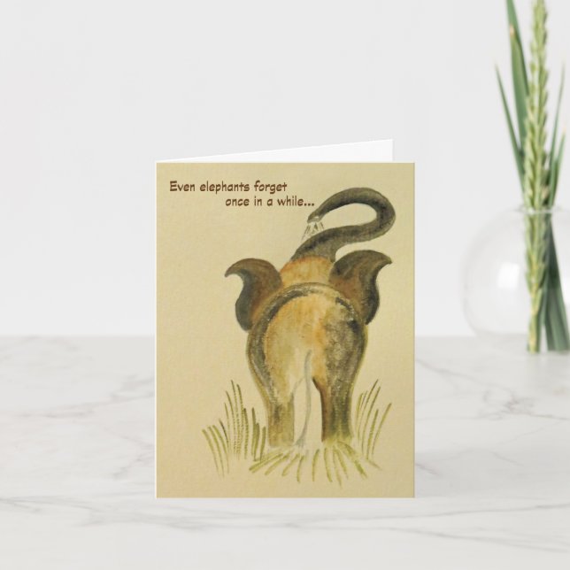 Birthday Card - Belated Birthday Wishes (Front)