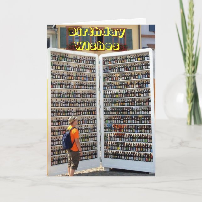 Birthday Card - Birthday Wish (Front)