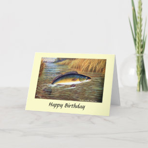 Birthday Card - Black Bass