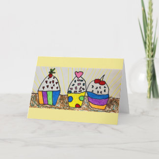 Birthday card (blank inside)